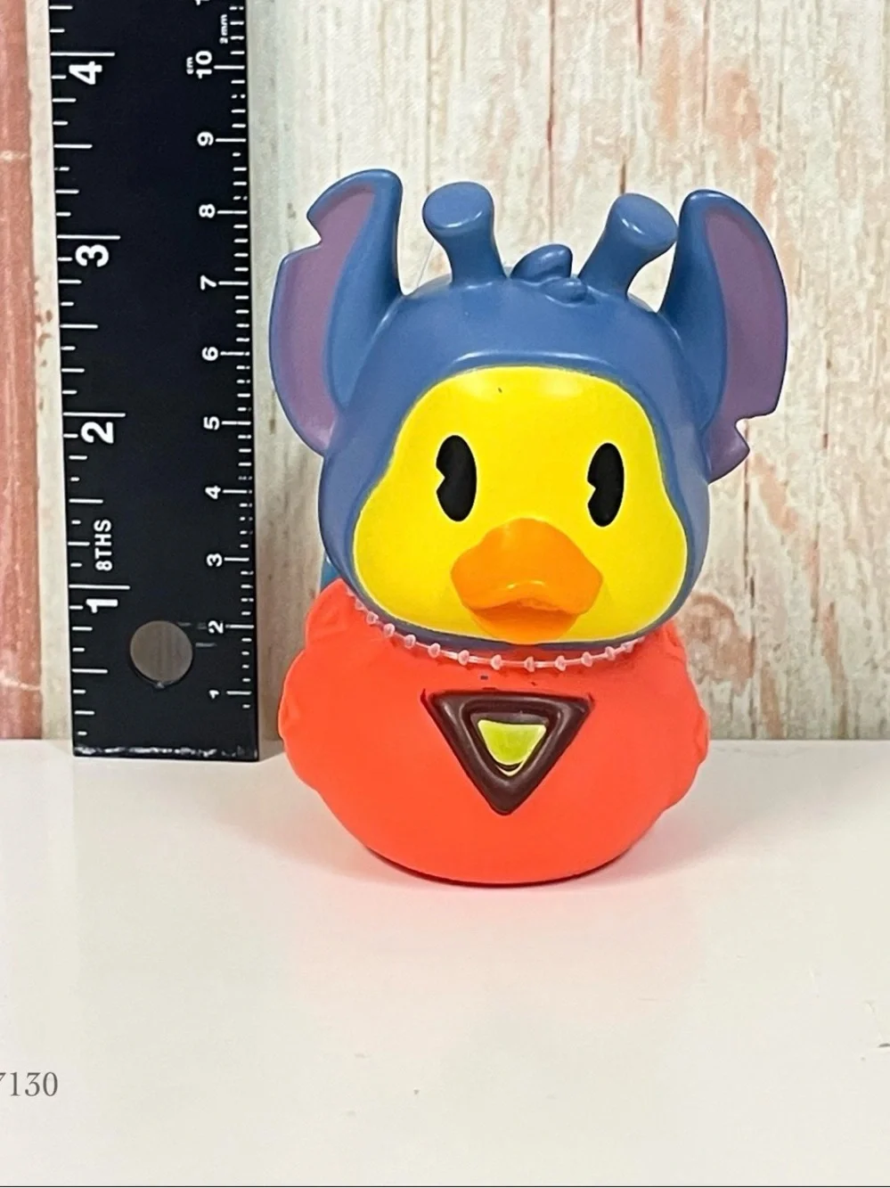 Duckalooz Disney 3” Large Stitch Experiment 626 Rubber Duck Jeep Ducking New